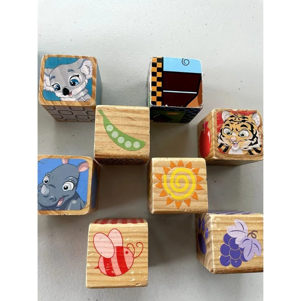 kids 13 piece random blocks